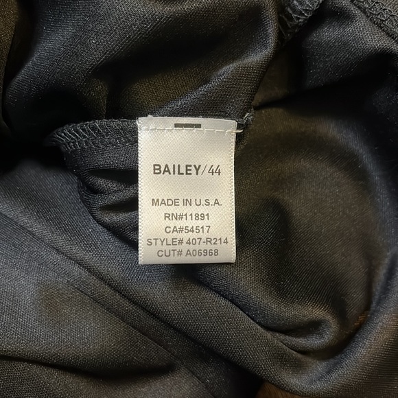 Anthropologie Bailey 44 Cut Out Sheath Mini Dress, Black, Medium - Picture 12 of 13